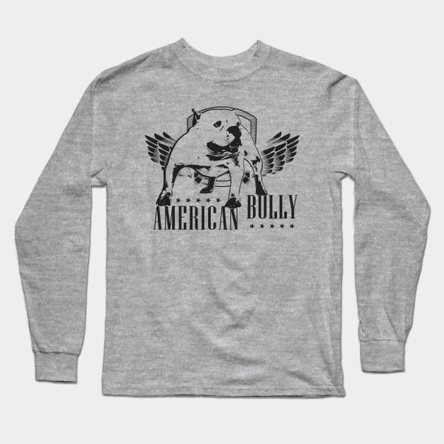 American Bully Long Sleeve T-Shirt by Nartissima